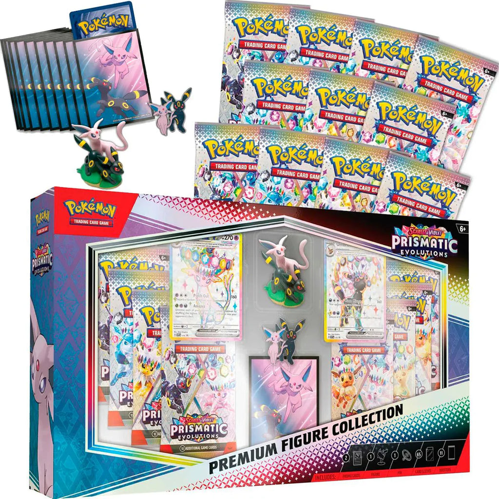Pokémon TCG: Scarlet &amp; Violet — Prismatic Evolutions Premium Figure Collection