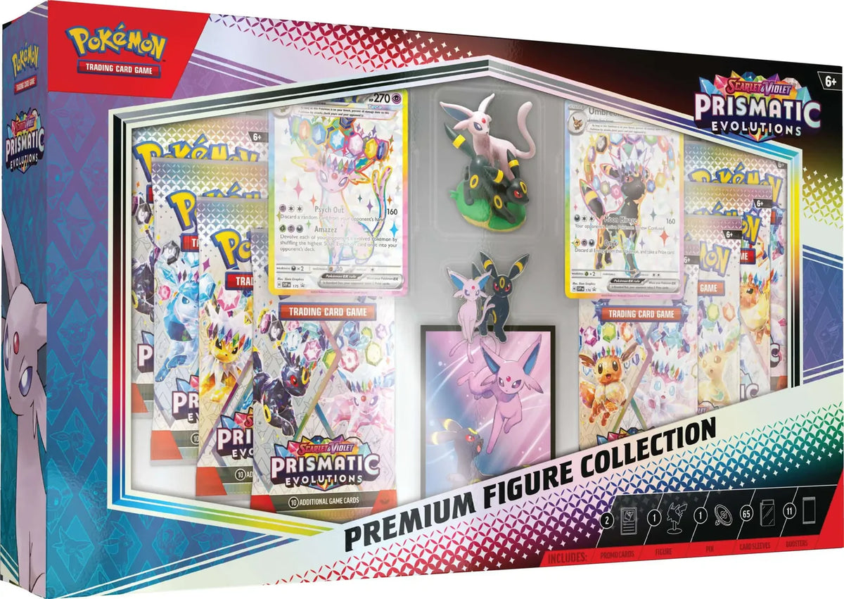 Pokémon TCG: Scarlet &amp; Violet — Prismatic Evolutions Premium Figure Collection